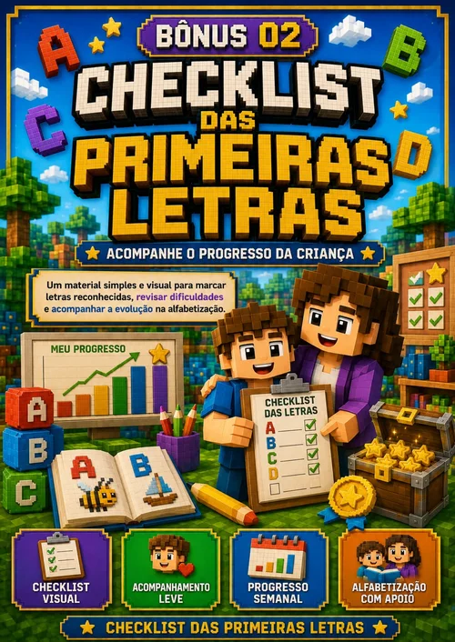 Bônus 2 - Checklist das Primeiras Letras