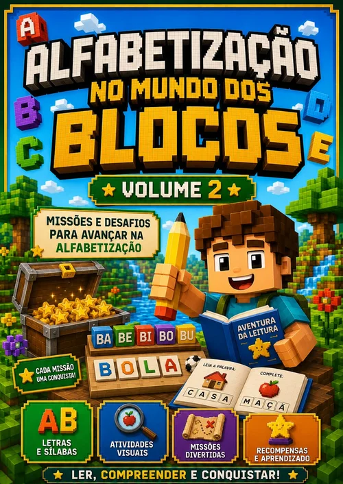 Capa do Caderno de Probleminhas de Matemática